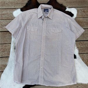 Vintage Wrangler Pearl Snap